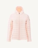 Cloe Pale Pink Lightweight Hooded Down Jacket
