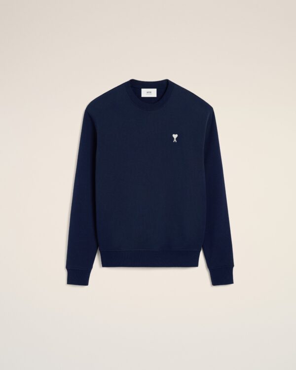 Navy Blue Ami de Coeur Cotton Sweatshirt