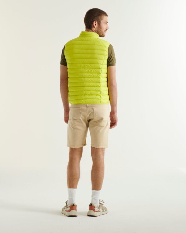 Tom Acid Green Sleeveless Down Jacket - Image 4