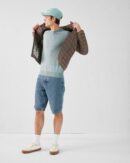 Taupe Mat lightweight down jacket