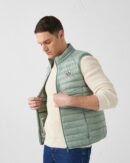 Tom Mineral Green Sleeveless Down Jacket