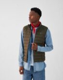 Army Arafo stretch sleeveless down jacket