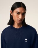 Navy Blue Ami de Coeur Cotton Sweatshirt