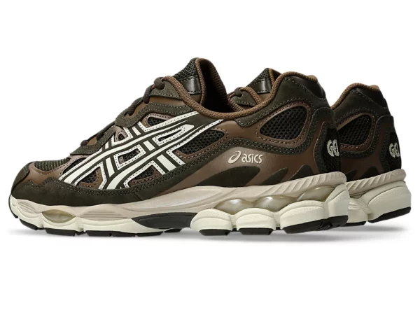 Asics Gel NYC Black Coffee/Feather Grey - Image 5