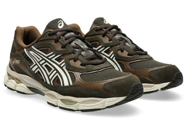 Asics Gel NYC Black Coffee/Feather Grey - Image 6