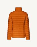 Cha Dark Orange Lightweight Down Jacket