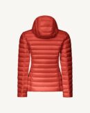 Cloe Brick Lightweight Hooded Down Jacket