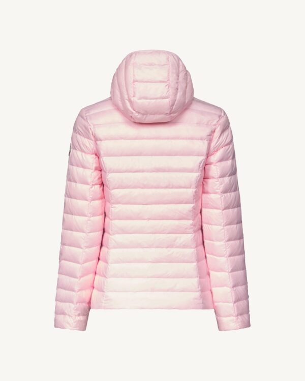 Cloe Petal Pink Lightweight Hooded Down Jacket - Image 4