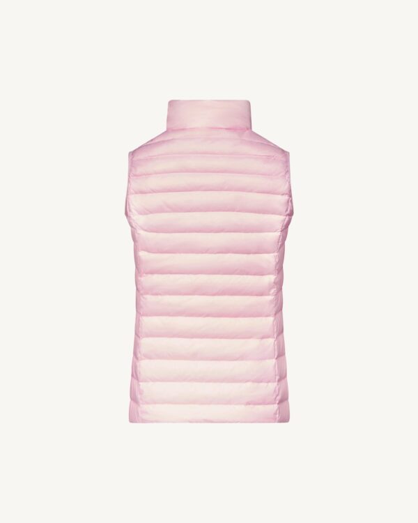 Seda Petal Pink Sleeveless Lightweight Down Jacket - Image 4