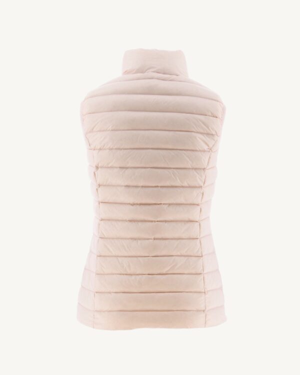 Light pink sleeveless lightweight down jacket Seda - Image 2