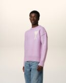 Purple Ami de Coeur Wool Sweater
