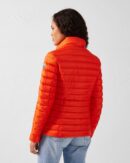 Cha Fire Red Lightweight Down Jacket