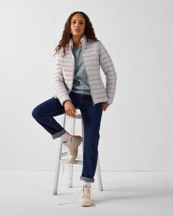 Ice Grey Cha Lightweight Down Jacket - Image 2