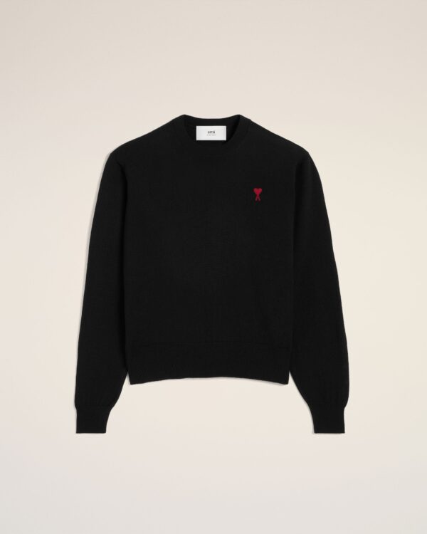 Ami de Coeur Round Neck Wool Sweater