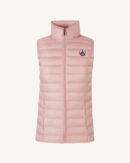 Seda Peach Pink Sleeveless Lightweight Down Jacket