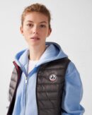 Seda Anthracite Sleeveless Lightweight Down Jacket