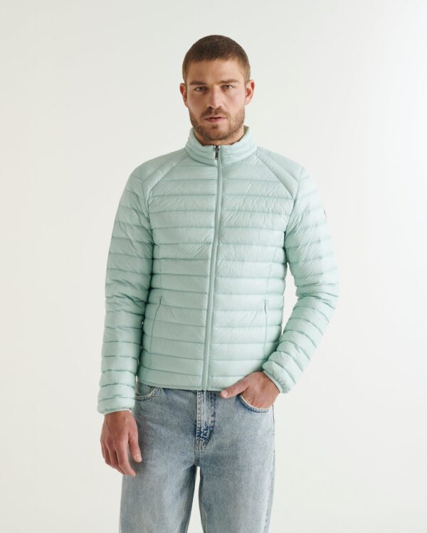 Peppermint Matte Lightweight Down Jacket - Image 2