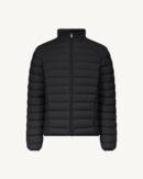 Aragon Black Stretch Lightweight Down Jacket