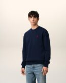 Navy Blue Ami de Coeur Cotton Sweatshirt