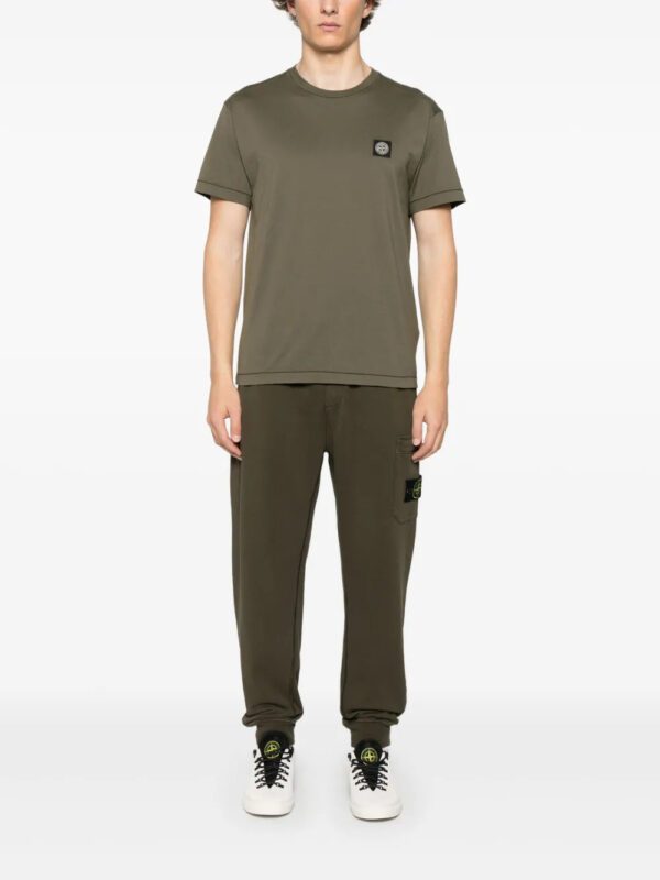 Compass-patch cotton T-shirt - Image 2