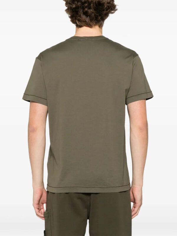 Compass-patch cotton T-shirt - Image 3