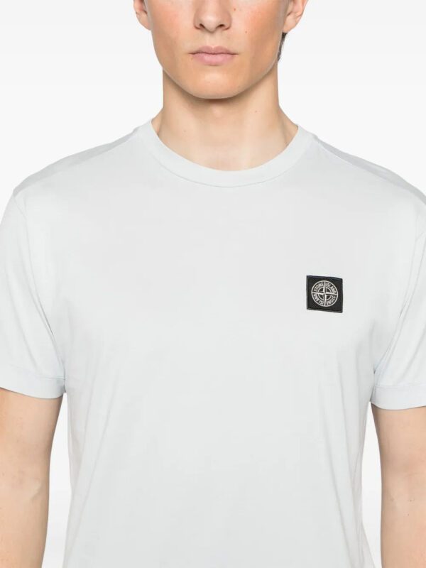 Compass-patch cotton T-shirt - Image 4