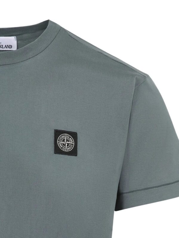 Compass-patch cotton T-shirt - Image 2