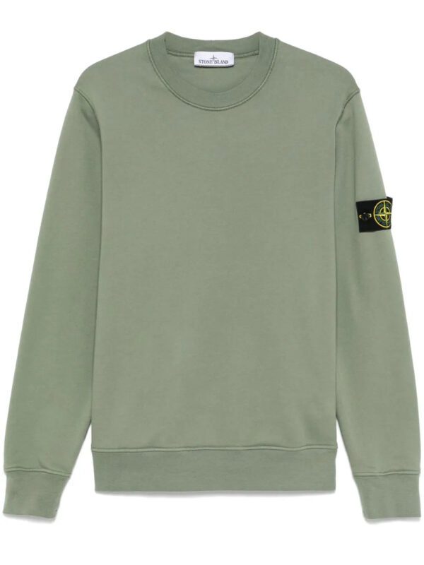 Compass-patch sweatshirt