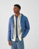 Nico Blue Jeans Lightweight Hooded Down Jacket