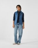 Seda Blue Jeans Sleeveless Lightweight Down Jacket