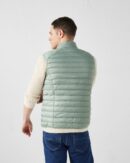 Tom Mineral Green Sleeveless Down Jacket