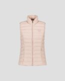 Grenada Light Peach Stretch Sleeveless Down Jacket