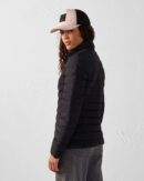 Maia Black Lightweight Stretch Down Jacket