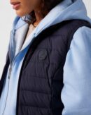 Marine Grenada stretch sleeveless down jacket