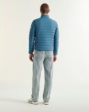 Aragon Blue Jeans Stretch Lightweight Down Jacket