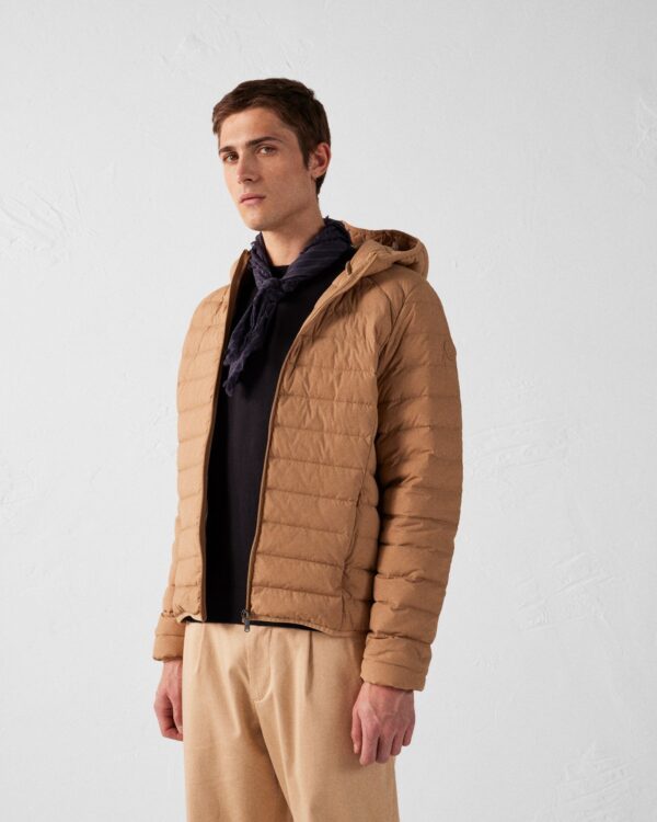 Fauve Frantz lightweight stretch hooded down jacket - Image 3