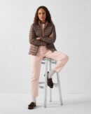 Taupe Cha lightweight down jacket