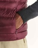 Tom Aubergine Sleeveless Down Jacket
