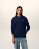 Navy Blue Ami de Coeur Cotton Sweatshirt