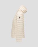 Cloe Sand Lightweight Hooded Down Jacket