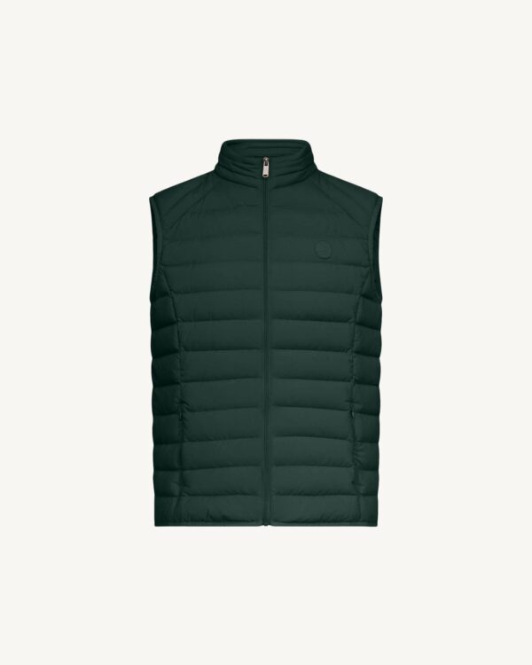 Arafo Forest Stretch Sleeveless Down Jacket - Image 2