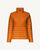 Cha Dark Orange Lightweight Down Jacket