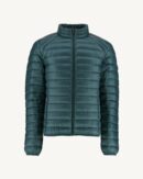 Light Down Jacket Dark Green Matte