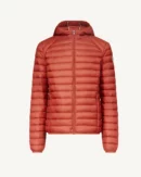 Nico Brick Lightweight Hooded Down Jacket