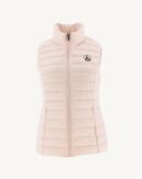 Light pink sleeveless lightweight down jacket Seda