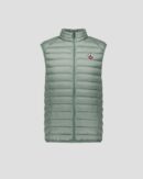 Tom Mineral Green Sleeveless Down Jacket