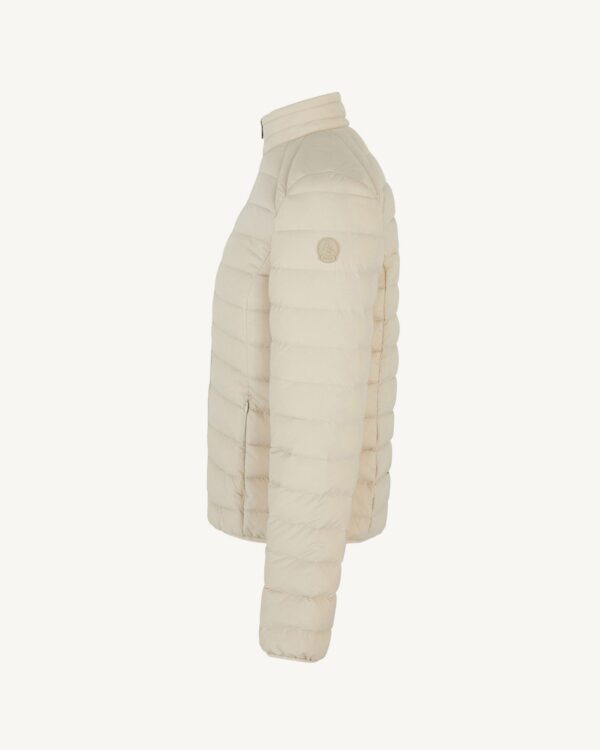 Beige Aragon stretch lightweight down jacket - Image 2