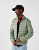 Lightweight down jacket Mineral green matt