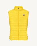 Tom Yellow Gold Sleeveless Down Jacket