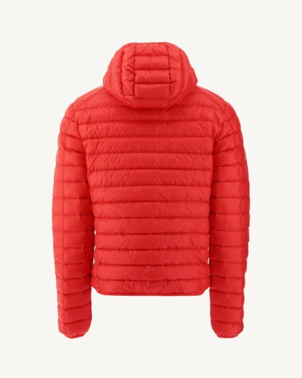 Doudoune légère à capuche Rouge vif Nico - Image 3